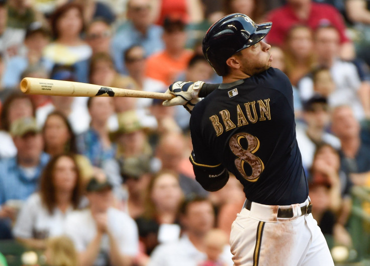 Milwaukee Brewers right fielder Ryan Braun