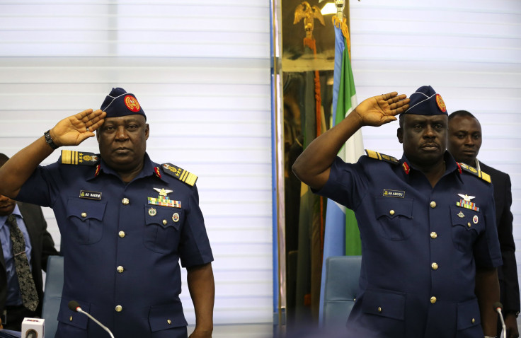 Alex Badeh and Adesola Amosu