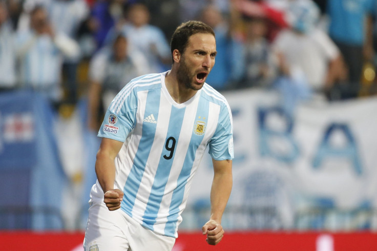 Gonzalo Higuain Argentina 2015