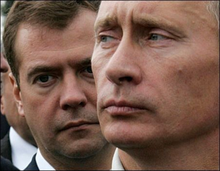 Medvedev and Putin