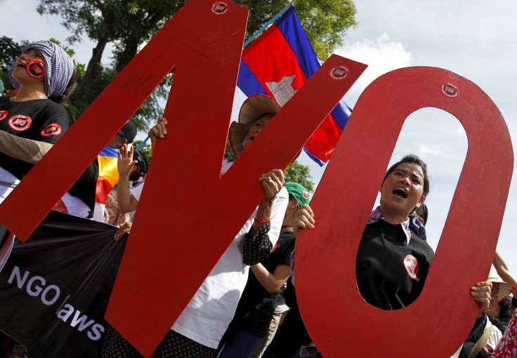 cambodia ngo protest