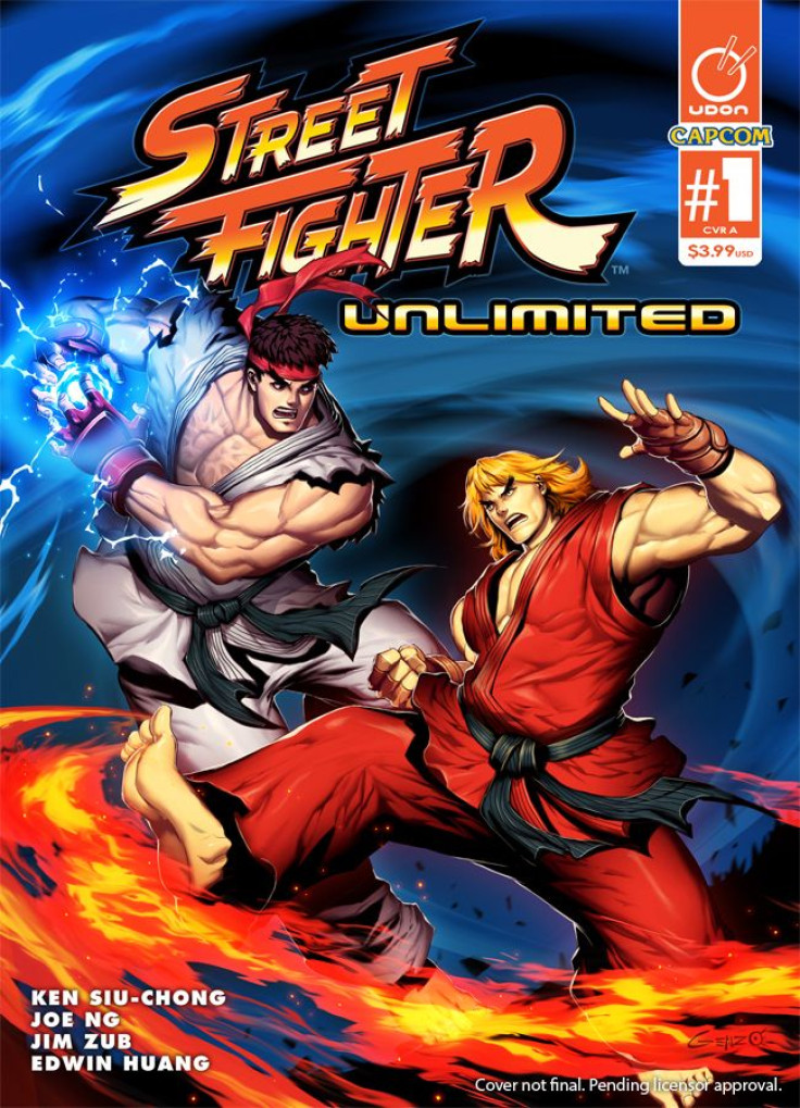 Street Fighter Unlimited #1 Cover