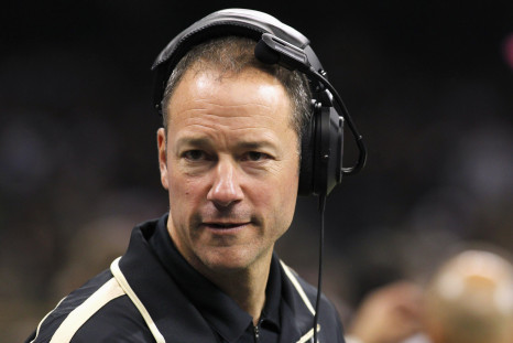  Aaron Kromer with the Saints in 2012