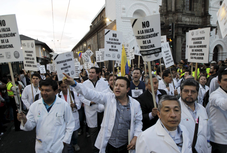 Ecuador Protest