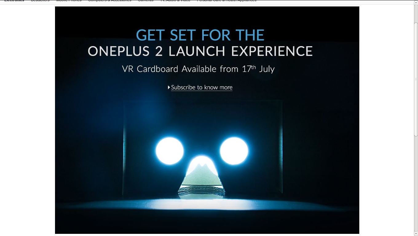 Launching experience