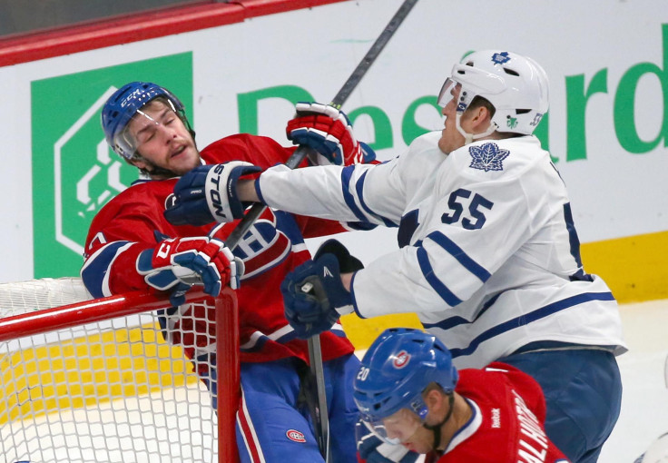 Montreal Canadiens left wing Michael Bournival 