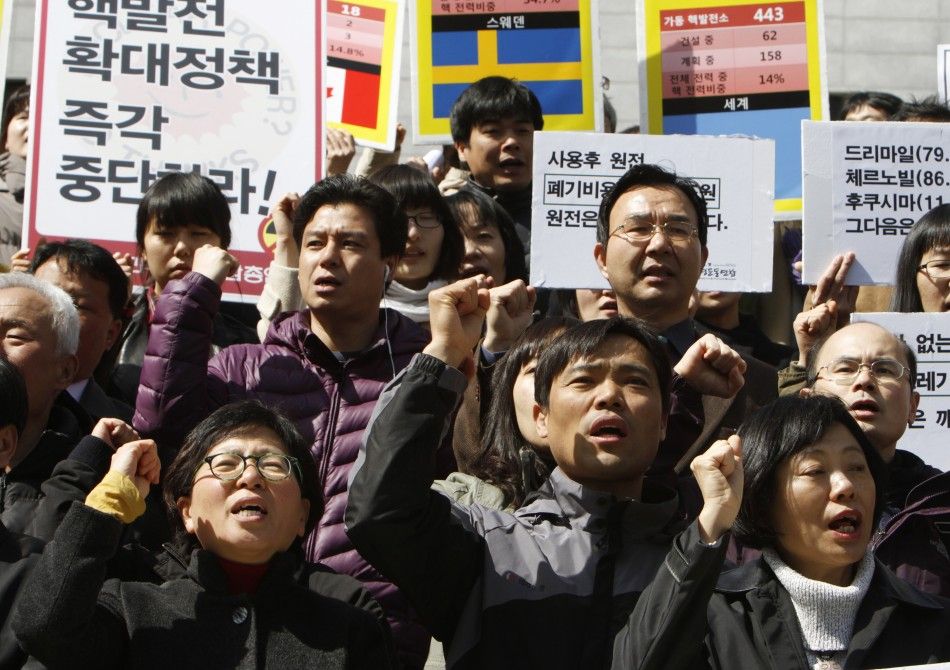 Protests Continue in South Korea - Crippled Fukushima Nuclear Power Plant in Quake-torn Japan Sends Waves Across the World