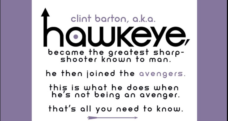 Hawkeye Issue #1