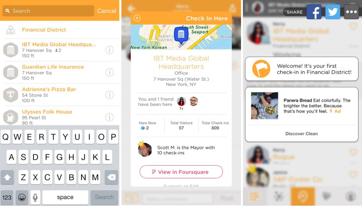 swarm check-in