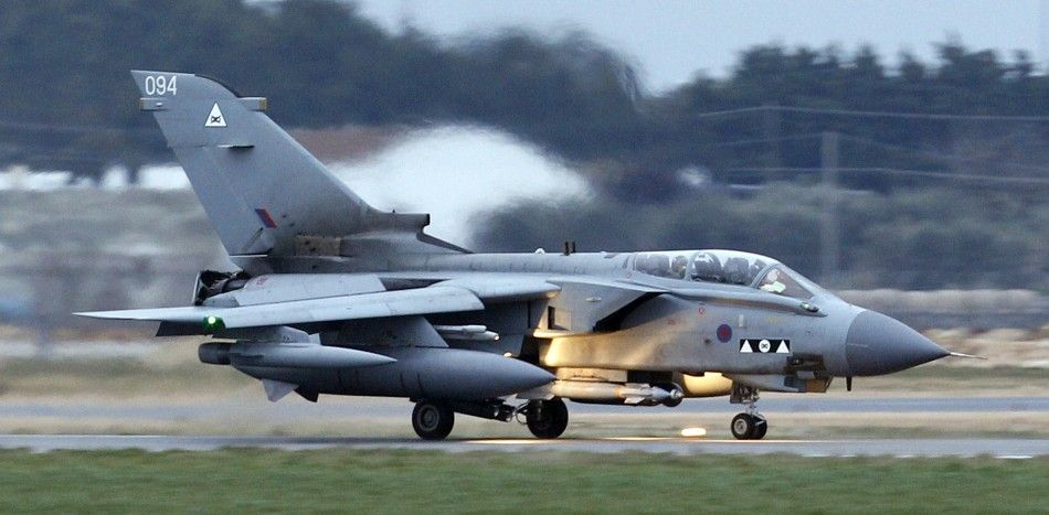 Fighter jets used by Allied forces in Libyan airstrike