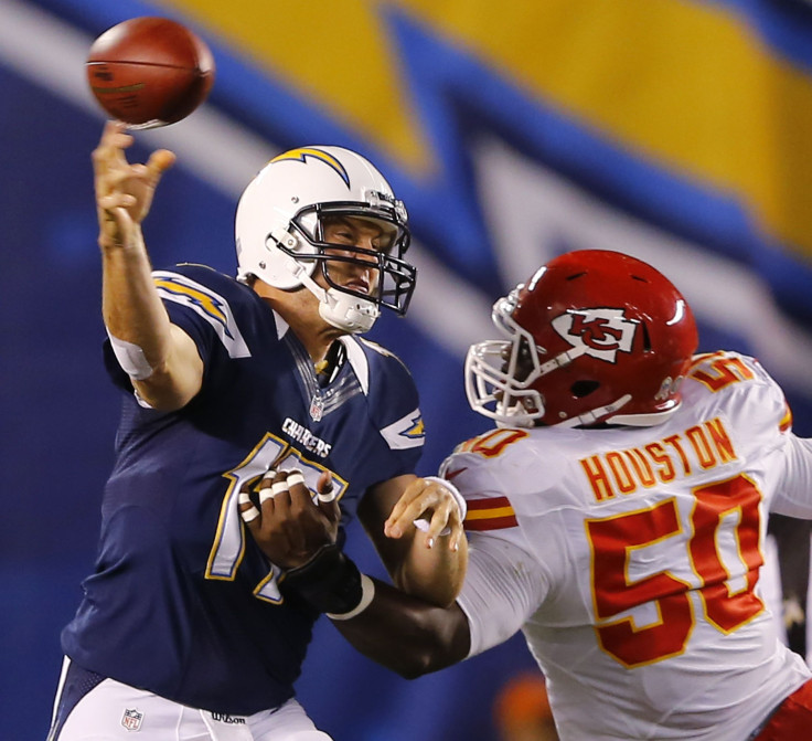 Justin Houston defends Philip Rivers