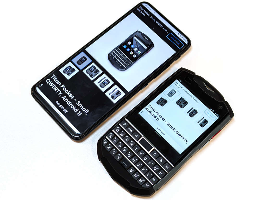 Unihertz Titan Pocket Android 11 Smartphone Hands-on: What
