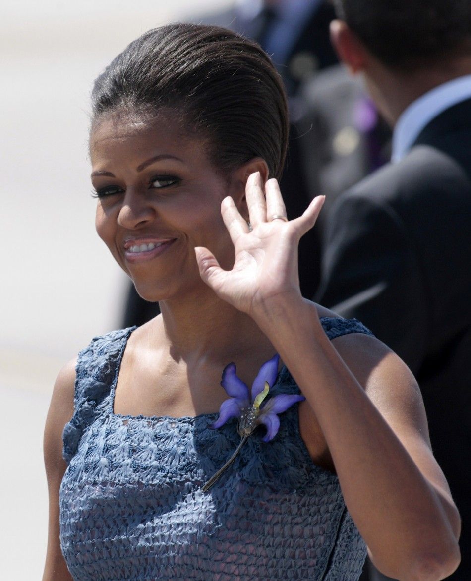 First Lady Michelle Obama dazzles Chile with her fashion sense