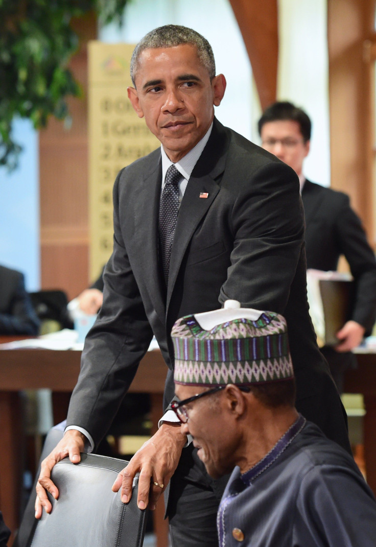 Barack Obama and Muhammadu Buhari