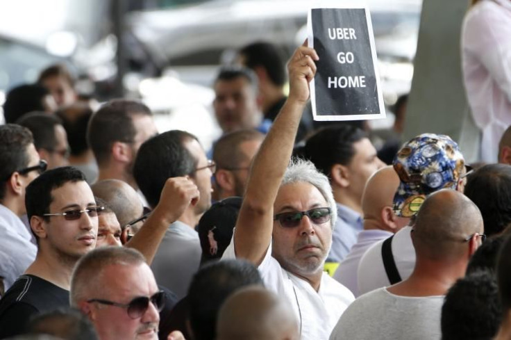 uber protest