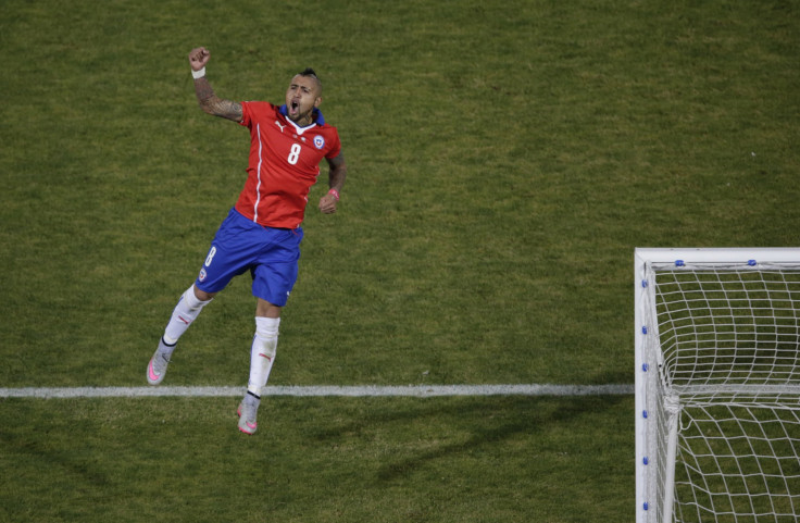 Chile's Arturo Vidal