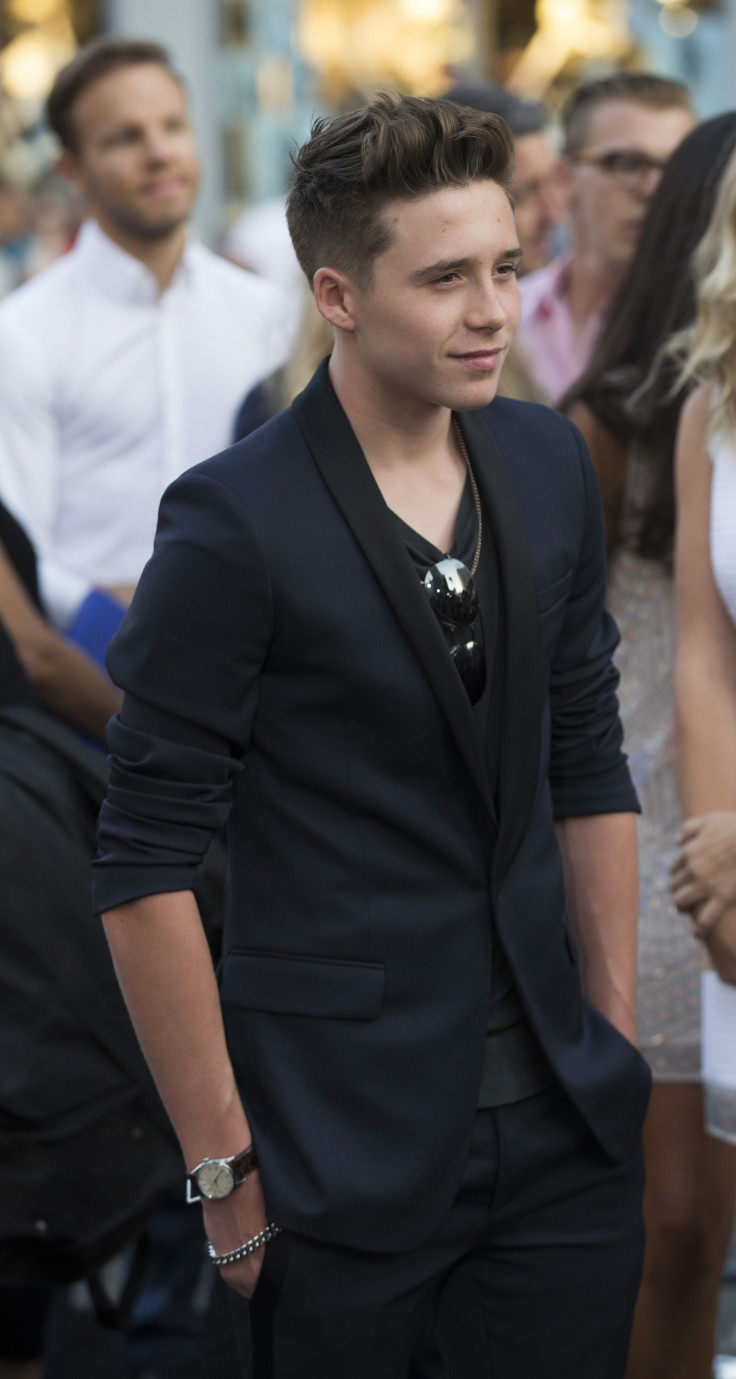 [13:51] Brooklyn Beckham, son of former soccer player David Beckham, attends the premiere of "If I Stay" in Hollywood, California