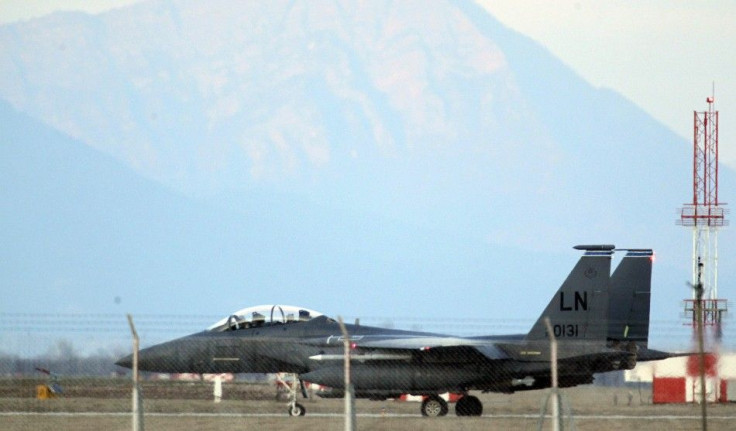 U.S. Air Force F-15E Strike Eagle fighter jet