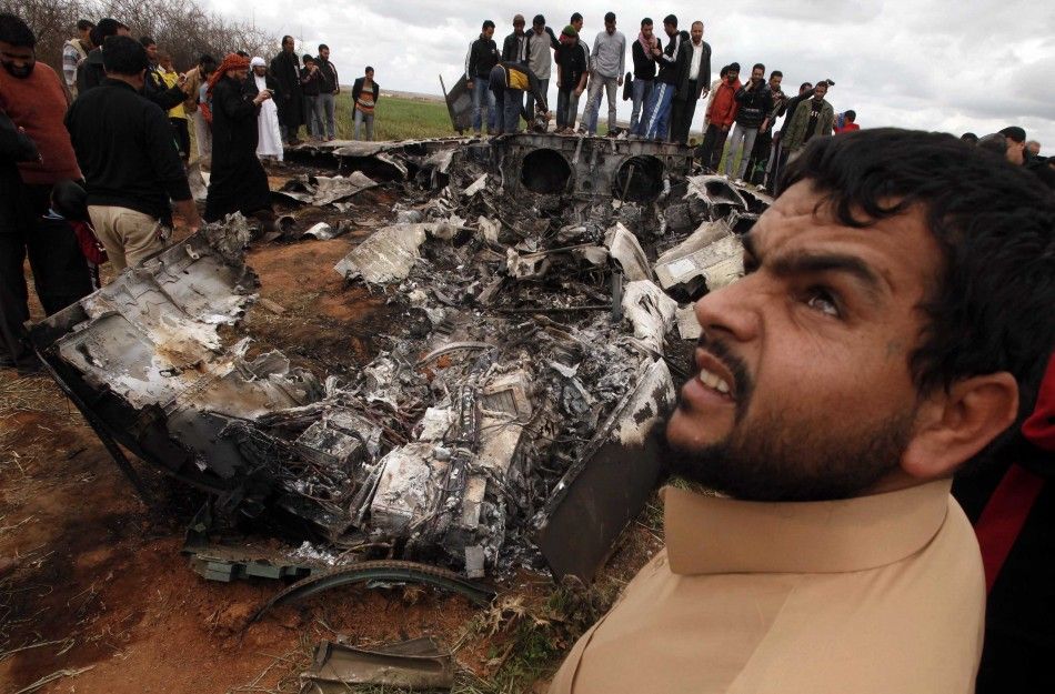 U.S. Air Force Jet Crashes in Libya