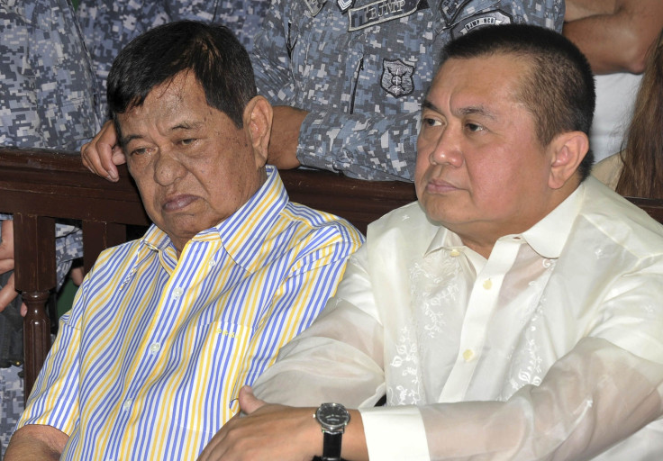 Andal Ampatuan Sr (left)