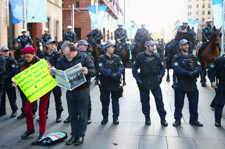 reclaim australia police