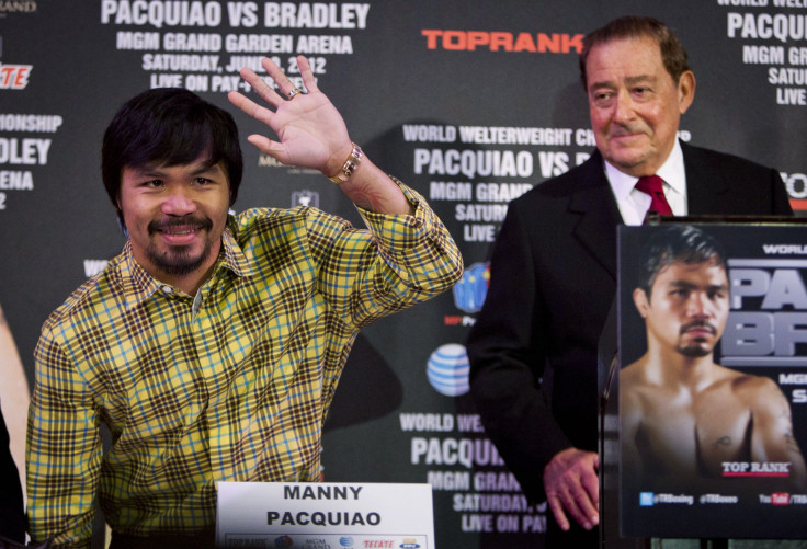 Pacquiao and Arum 