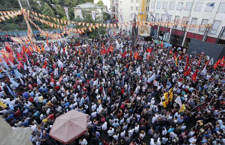 Istanbul Suruc protest