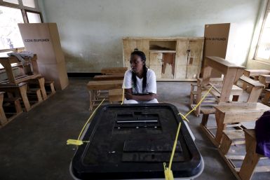 Burundi presidential election