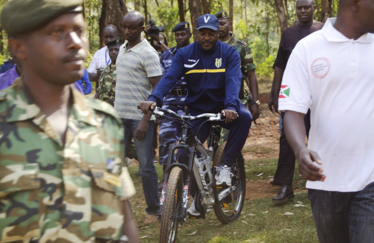 Burundi president votes