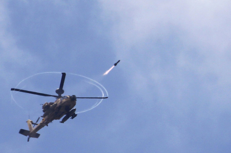 Israeli Apache helicopter