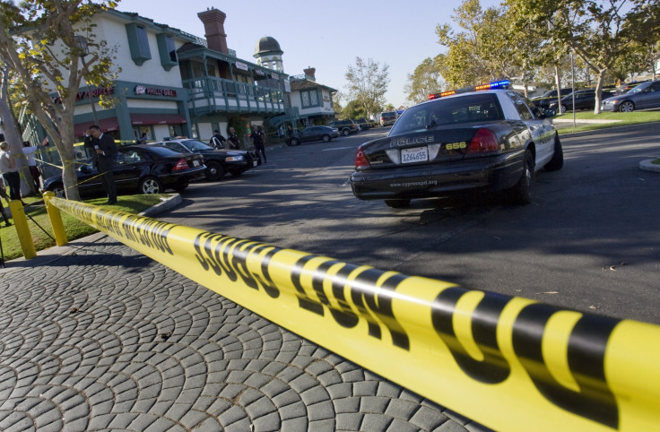 California crime scene