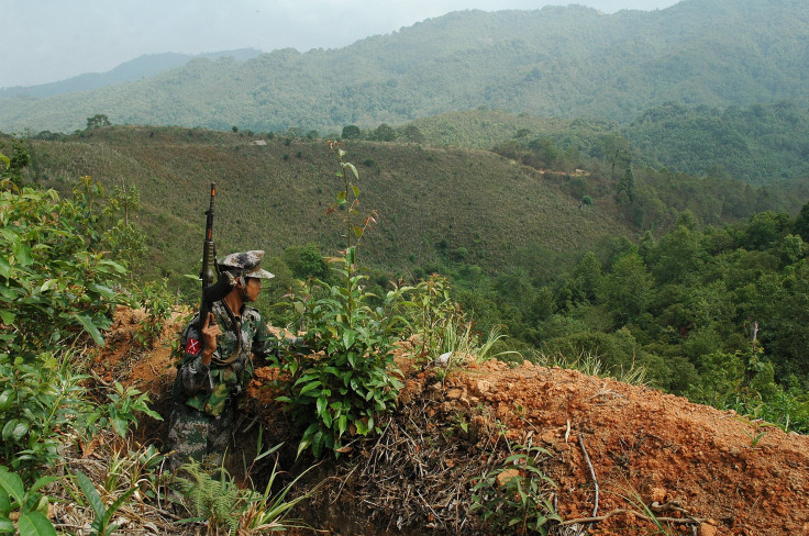 Myanmar China border