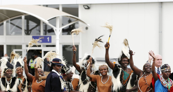 obama leaves kenya