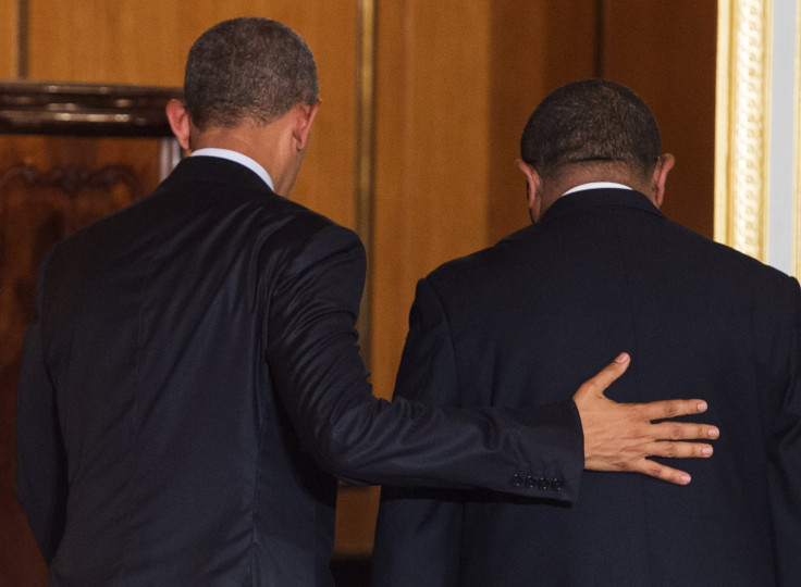 Barack Obama and Hailemariam Desalegn