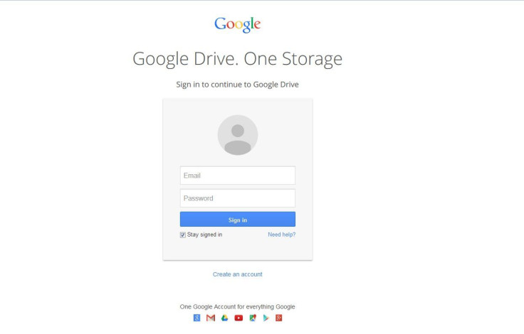 Fake Google Drive