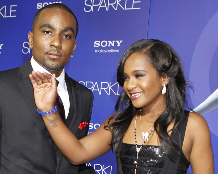 Bobbi Kristina, Nick Gordon at Sparkle premiere