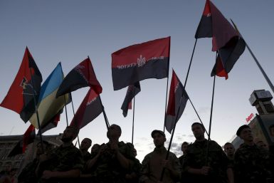 The Ukrainian neo-fascist group the Right Sector