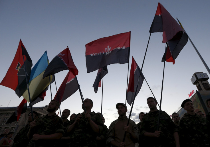 The Ukrainian neo-fascist group the Right Sector