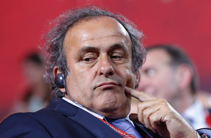 UEFA President Michel Platini