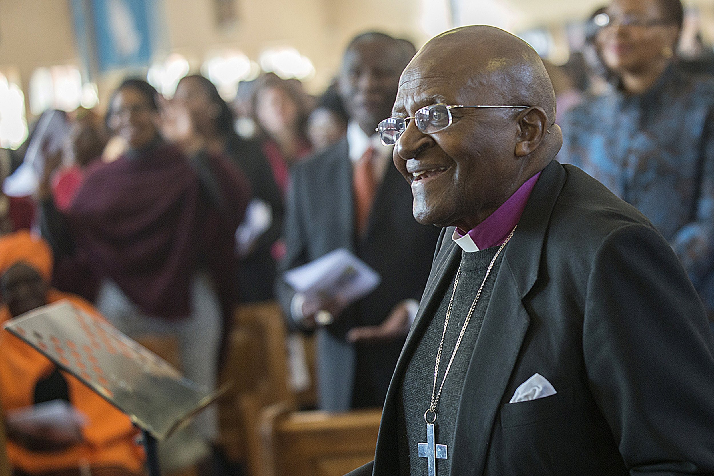 Desmond Tutu South African Archbishop Hospitalized Again Ibtimes