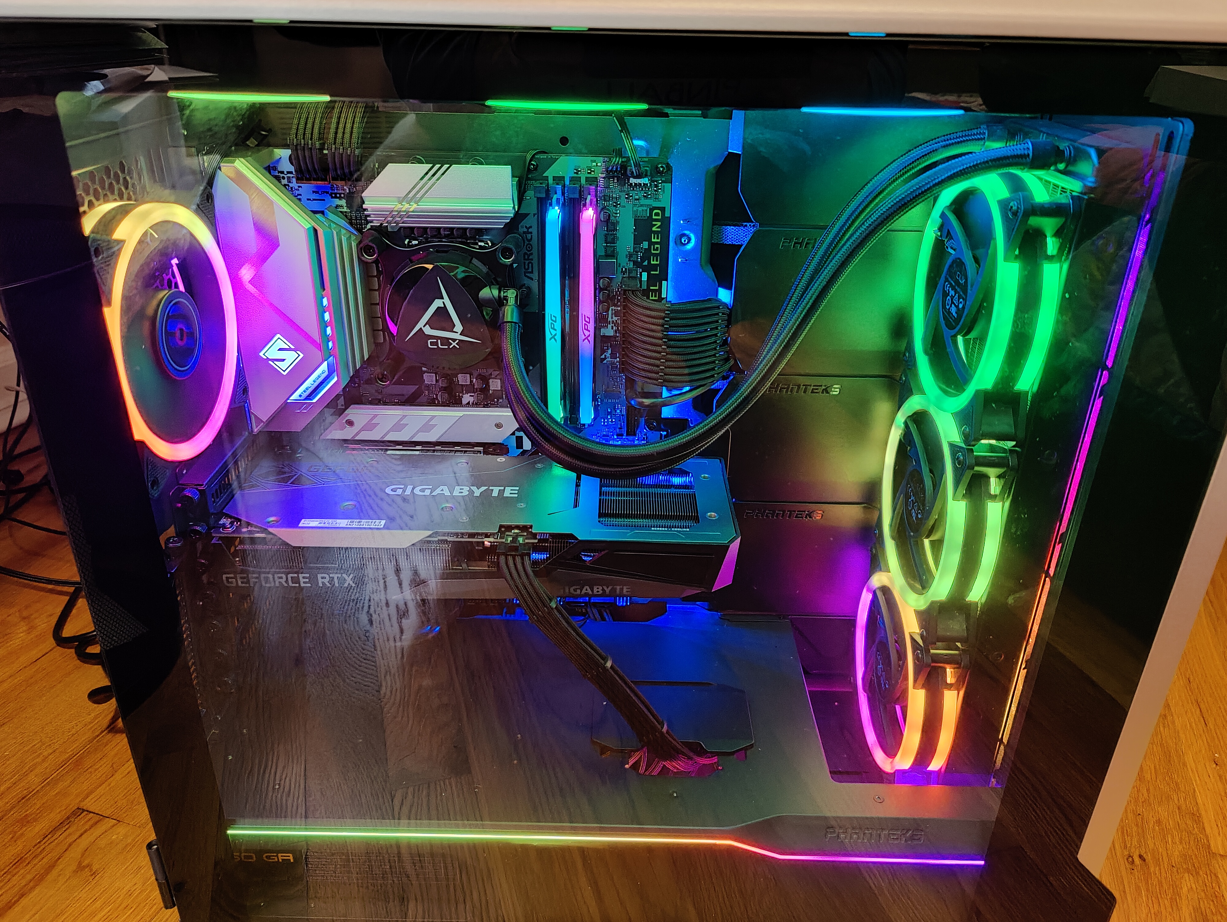 clx rgb fans