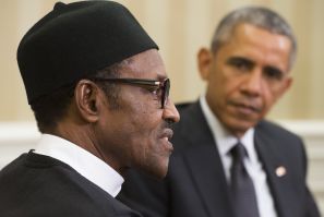 Barack Obama and Muhammadu Buhari