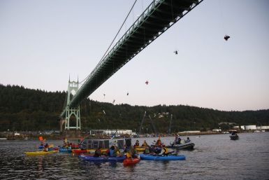 Greenpeace Shell Bridge