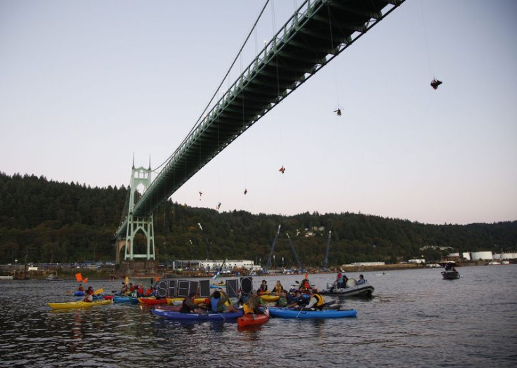 Greenpeace Shell Bridge