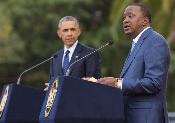 Barack Obama and Uhuru Kenyatta