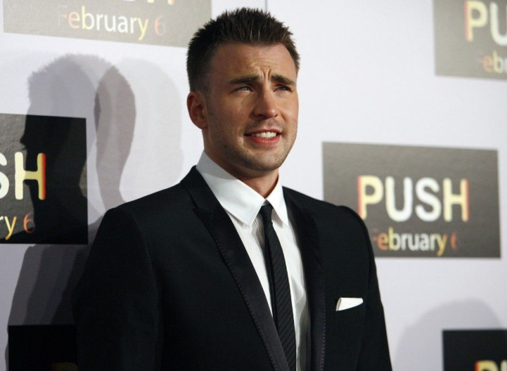 Chris Evans, cast as Captain America in Marvel’s Captain America: The First Avenger