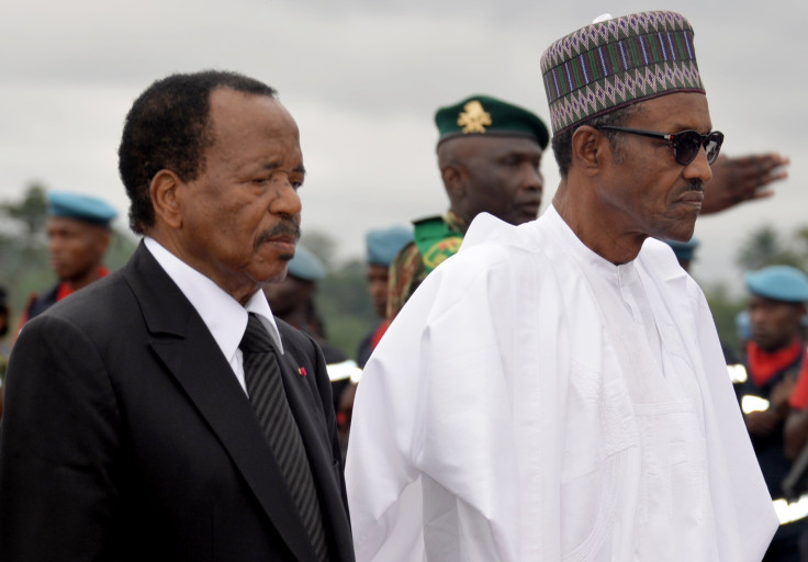 Paul Biya and Muhammadu Buhari