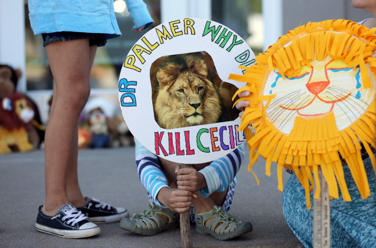 Cecil the lion protest