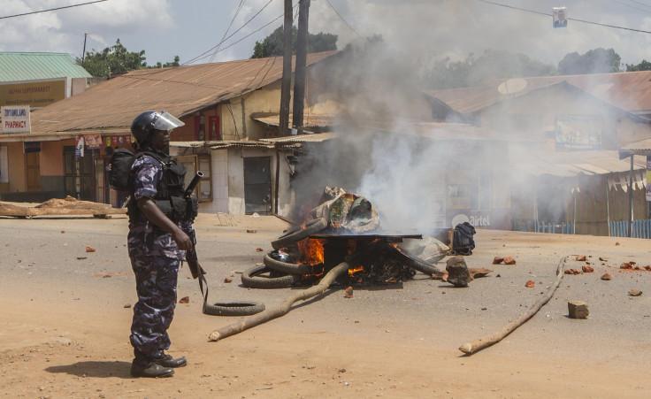 Uganda presidential election protest