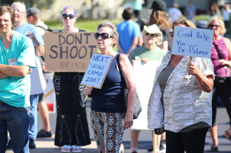 Cecil Lion protest